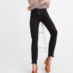 Madewell 10" High-Rise Skinny Jeans in Size 23T